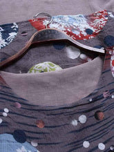 将图片加载到图库查看器,Plus Size Printed Fake Two Piece Short Sleeve Shirt