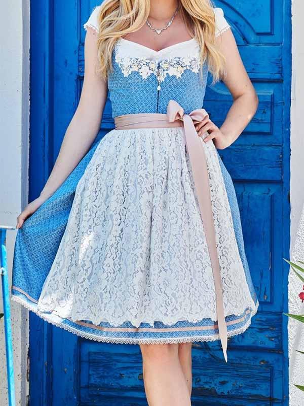 Princess Style Cute Lace Dress