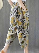 将图片加载到图库查看器，Plus size printed casual pants
