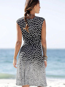 Polka Dot Wrap Dress