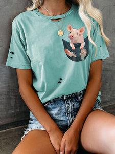 Pocket Piglet T-Shirt