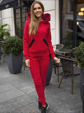 将图片加载到图库查看器，Pocket Hooded Casual Suit
