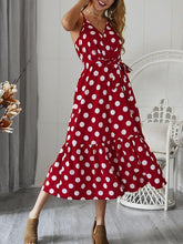 将图片加载到图库查看器，Polka Dot Working&amp;Beach Dress
