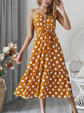 将图片加载到图库查看器，Polka Dot Working&amp;Beach Dress
