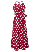 将图片加载到图库查看器，Polka Dot Working&amp;Beach Dress
