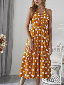 Polka Dot Working&Beach Dress