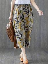 将图片加载到图库查看器，Plus size printed casual pants
