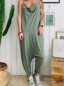 Plus Size Sling Jumpsuit