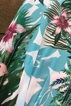 将图片加载到图库查看器，Printed Fringed Lace Beach Cover
